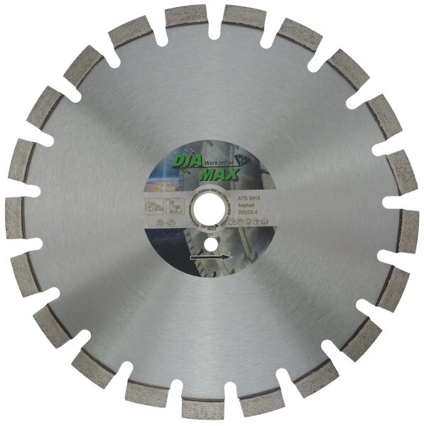 ATS 3415 Diamanttrennscheibe - Asphalt - 400 mmØ - Bohrung 20 mm